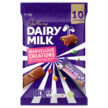 Cadbury Dairy Milk Marvellous Creations Jelly Popping Candy Beanies